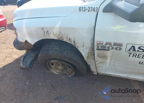 2022 Ram 1500 Classic Tradesman 4X4 5'7 Box from USA, damaged, VIN 1C6RR7KG6NS224487